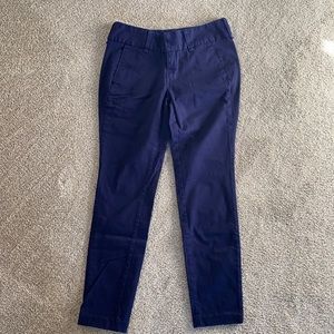 Rag & bone cotton navy blue dress pants